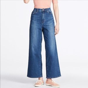 Uniqlo Wide Leg High Rise Jeans